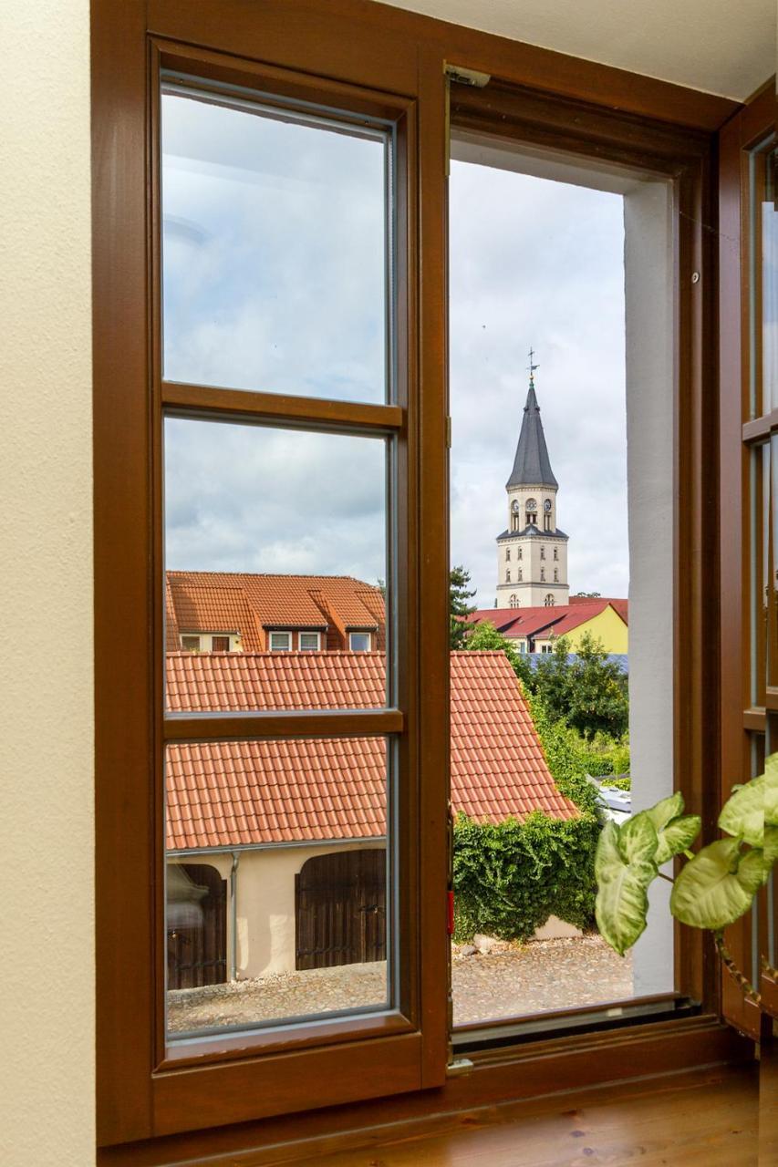 Burgschaenke & Herberge Goldener Loewe Bad Dueben Ngoại thất bức ảnh